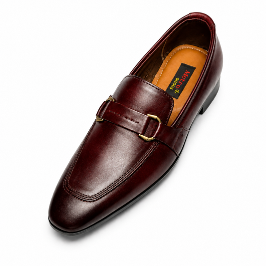 Regal Burgundy Buckle Loafers (Copy)